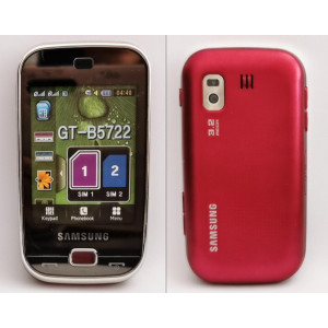 Maketa Samsung GT-B5722 red